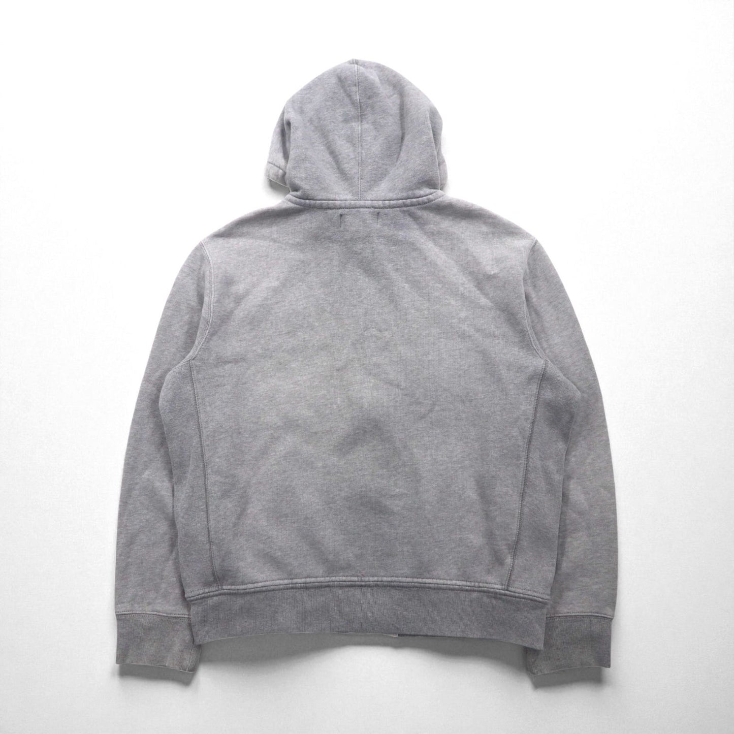 Polo Ralph Lauren 90年代 リバースウィーブ ジップパーカー L グレー スモールポニー刺繡