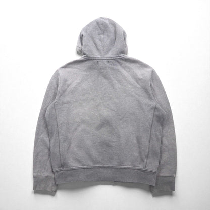 Polo Ralph Lauren 90年代 リバースウィーブ ジップパーカー L グレー スモールポニー刺繡