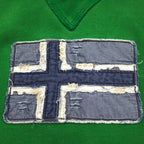NAPAPIJRI Pullover Hoodie, Medium, Green, Cotton, Fleece Lining, Front Pocket