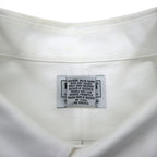 LLBean Oxford Button-Down Shirt, XL, White, Chest Pocket, Slightly Fitted, 256513