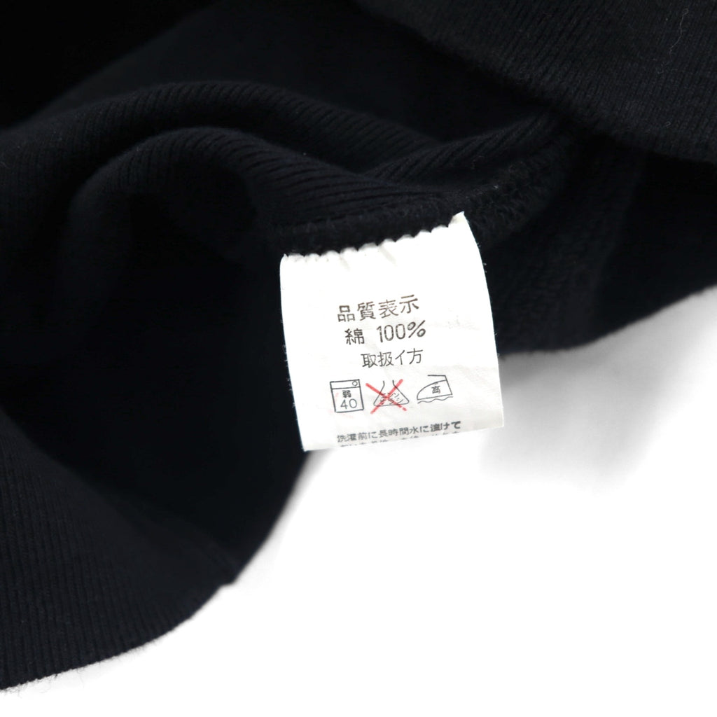 FLIP THE SCRIPT 90s Short Sleeve Sweat Jacket, Stadium Jacket, 2XL, Black, Snap Buttons, Slash Pockets