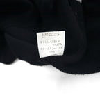 FLIP THE SCRIPT 90s Short Sleeve Sweat Jacket, Stadium Jacket, 2XL, Black, Snap Buttons, Slash Pockets