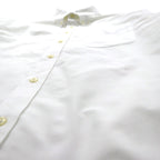 LLBean Oxford Button-Down Shirt, XL, White, Chest Pocket, Slightly Fitted, 256513