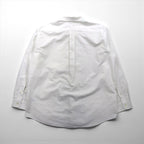 LLBean Oxford Button-Down Shirt, XL, White, Chest Pocket, Slightly Fitted, 256513