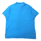 Polo by Ralph Lauren Polo Shirt XXL Blue Cotton CUSTOM FIT Small Pony Embroidery Big Size