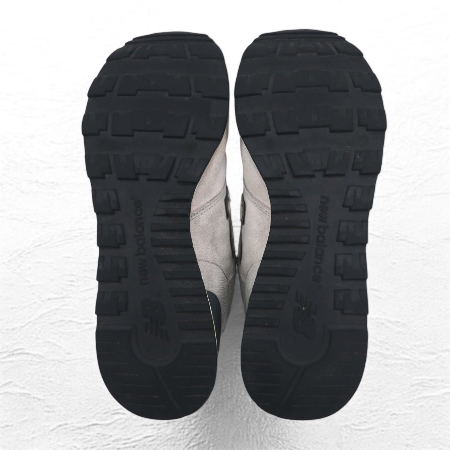 new balance USA製 1400 ピッグスキン スエードレザー スニーカー 27.5cm グレー メッシュ M1400OG