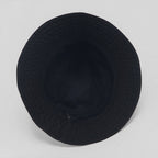 Prada technical fabric bucket hat in black Linea Rossa Sport, made in Italy