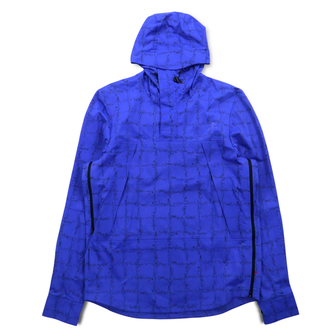 THE NORTH FACE RED LABEL x Slam Jam Mountain Parka Anorak S Blue All-over Print Packable M1990 T92S5TS59 Unused