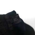 Prada technical fabric bucket hat in black Linea Rossa Sport, made in Italy