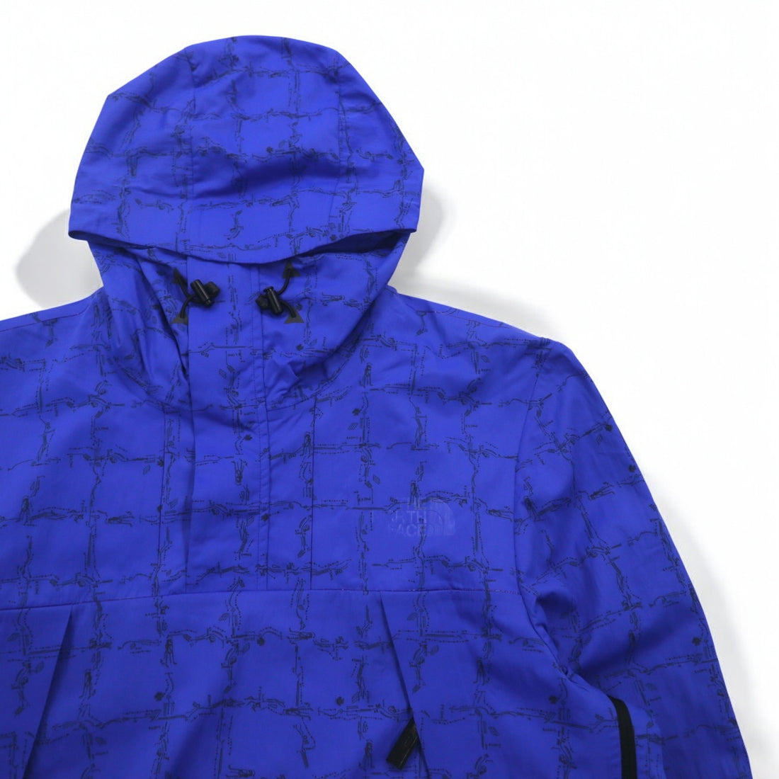 THE NORTH FACE RED LABEL x Slam Jam Mountain Parka Anorak S Blue All-over Print Packable M1990 T92S5TS59 Unused