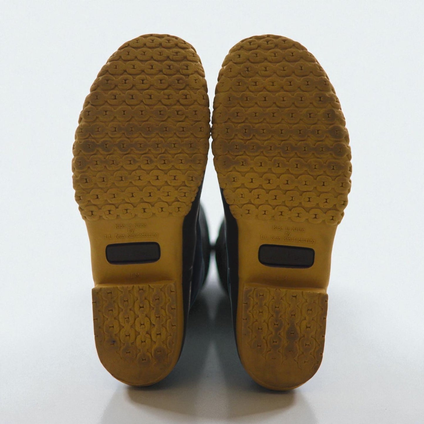 L.L.Bean ビーンブーツ ハンティングブーツ ラバー ダックブーツ 28cm ブラック Maine Hunting Boots ボアライナー レースアップ