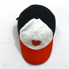 FAN FAVORITE バイカラー ベースボールキャップ FREE ベルト オレンジ MLB San Francisco Giants