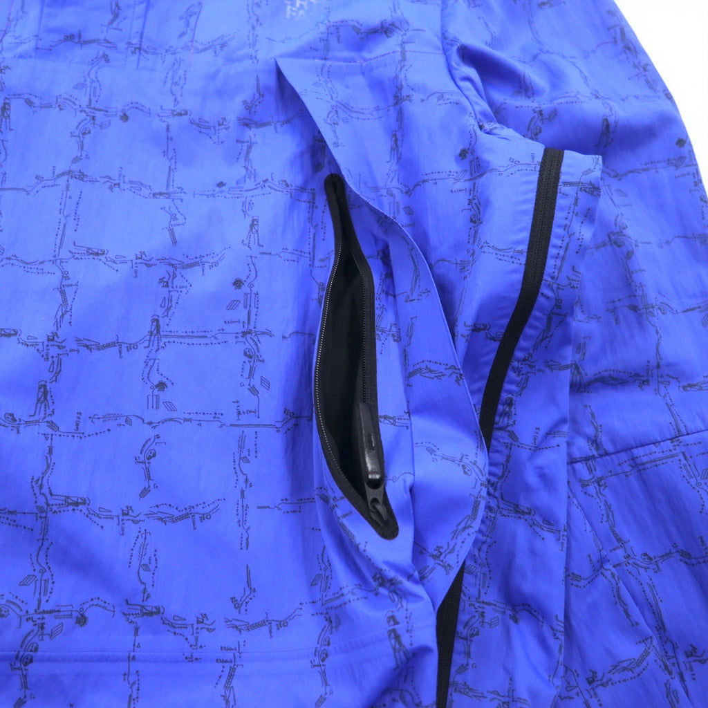THE NORTH FACE RED LABEL x Slam Jam Mountain Parka Anorak S Blue All-over Print Packable M1990 T92S5TS59 Unused