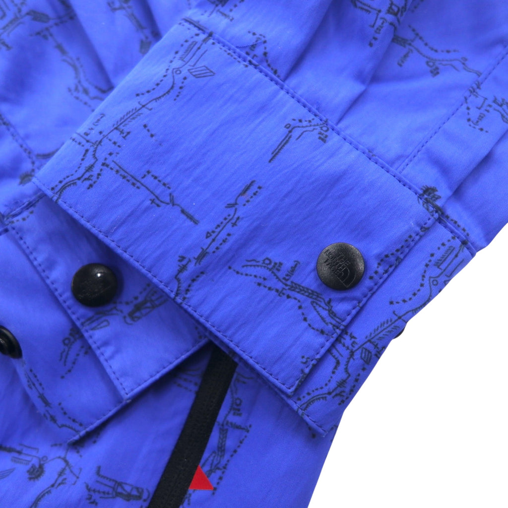 THE NORTH FACE RED LABEL x Slam Jam Mountain Parka Anorak S Blue All-over Print Packable M1990 T92S5TS59 Unused