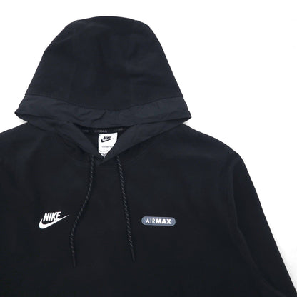 NIKE サーマフィット THERMA-FIT ポーラ フリース パーカー L ブラック カンガルーポケット FN7859-010