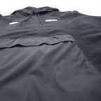 NIKE THERMA-FIT Polar Fleece Hoodie, Size L, Black, Kangaroo Pocket, FN7859-010