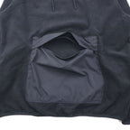 NIKE THERMA-FIT Polar Fleece Hoodie, Size L, Black, Kangaroo Pocket, FN7859-010