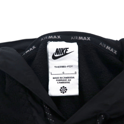 NIKE サーマフィット THERMA-FIT ポーラ フリース パーカー L ブラック カンガルーポケット FN7859-010