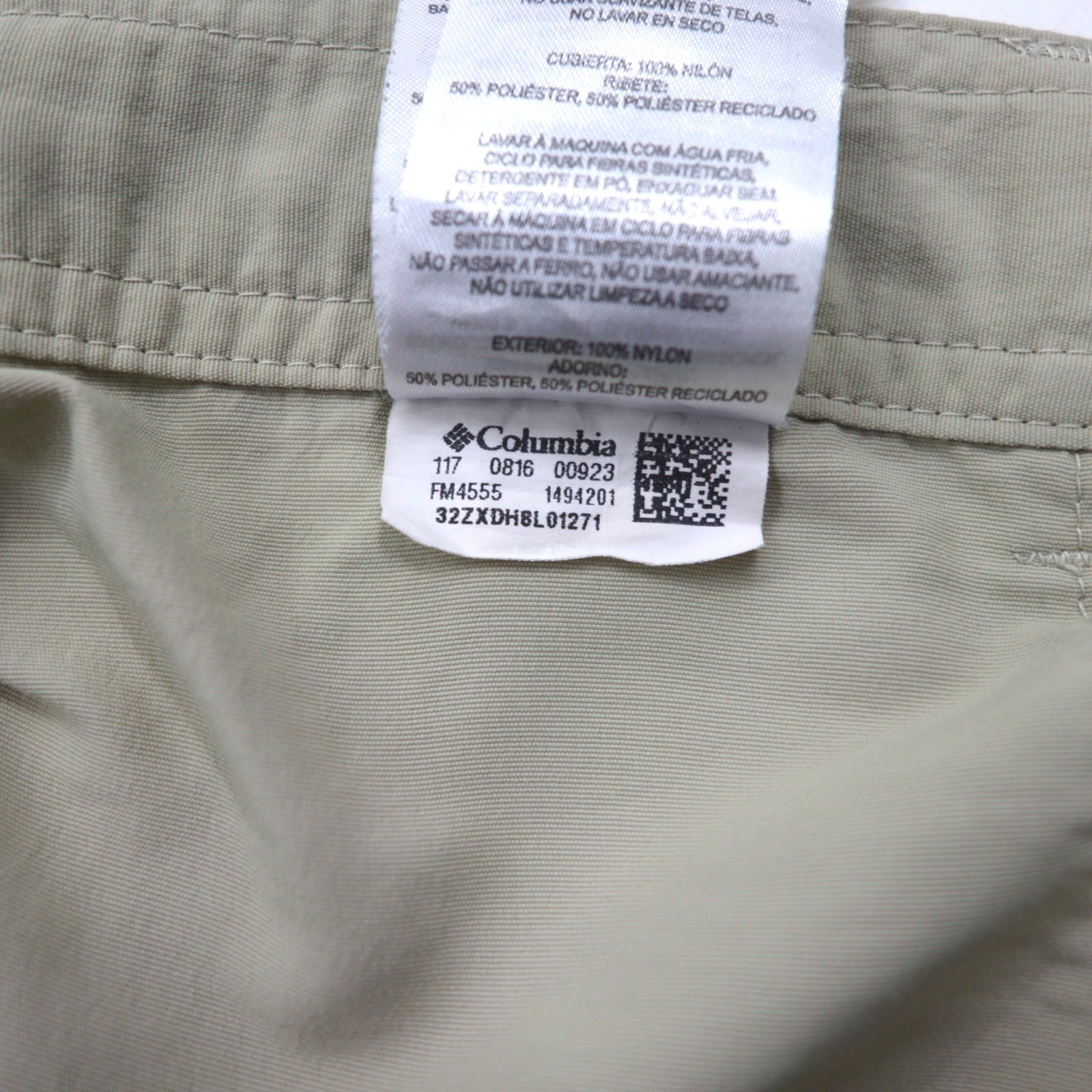 Columbia PFG Permit II Omni-Shade Fishing Cargo Shorts, Size L, Beige, Wick Fishing Cargo FM4555