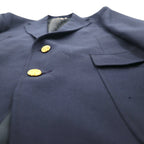 Vintage 90s USA Made Blazer MIKAEL YORK COLLECTION 90年代 USA製 2B テーラードジャケット ブレザー 紺ブレ XL ネイビー ギャバジン 金ボタン