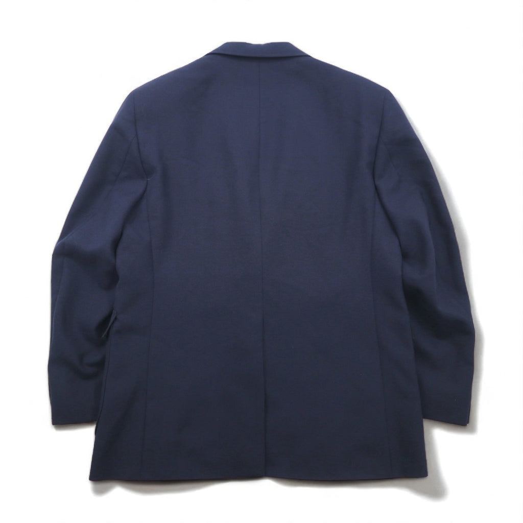 Vintage 90s USA Made Blazer MIKAEL YORK COLLECTION 90年代 USA製 2B テーラードジャケット ブレザー 紺ブレ XL ネイビー ギャバジン 金ボタン
