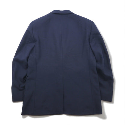 Vintage 90s USA Made Blazer MIKAEL YORK COLLECTION 90年代 USA製 2B テーラードジャケット ブレザー 紺ブレ XL ネイビー ギャバジン 金ボタン