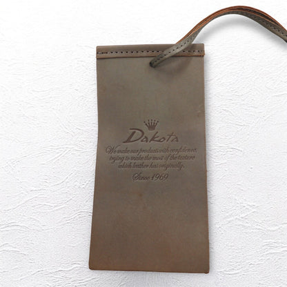 Dakota レザーハンドル キャンバス トートバッグ ハンドバッグ ブルー 牛革 1530470 未使用品