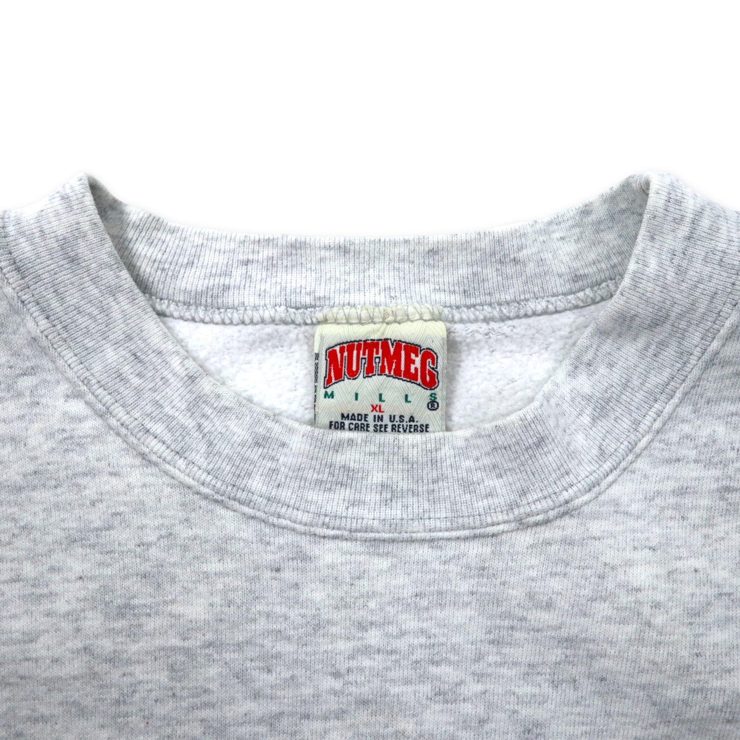 NUTMEG MILLS USA製 90年代 NFL RED SKINS フットボール スウェット XL グレー コットン 裏起毛 ビッグサイズ