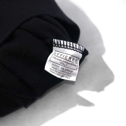 BOY LONDON イタリア製 ロゴプリント プルオーバー パーカー M ブラック コットン