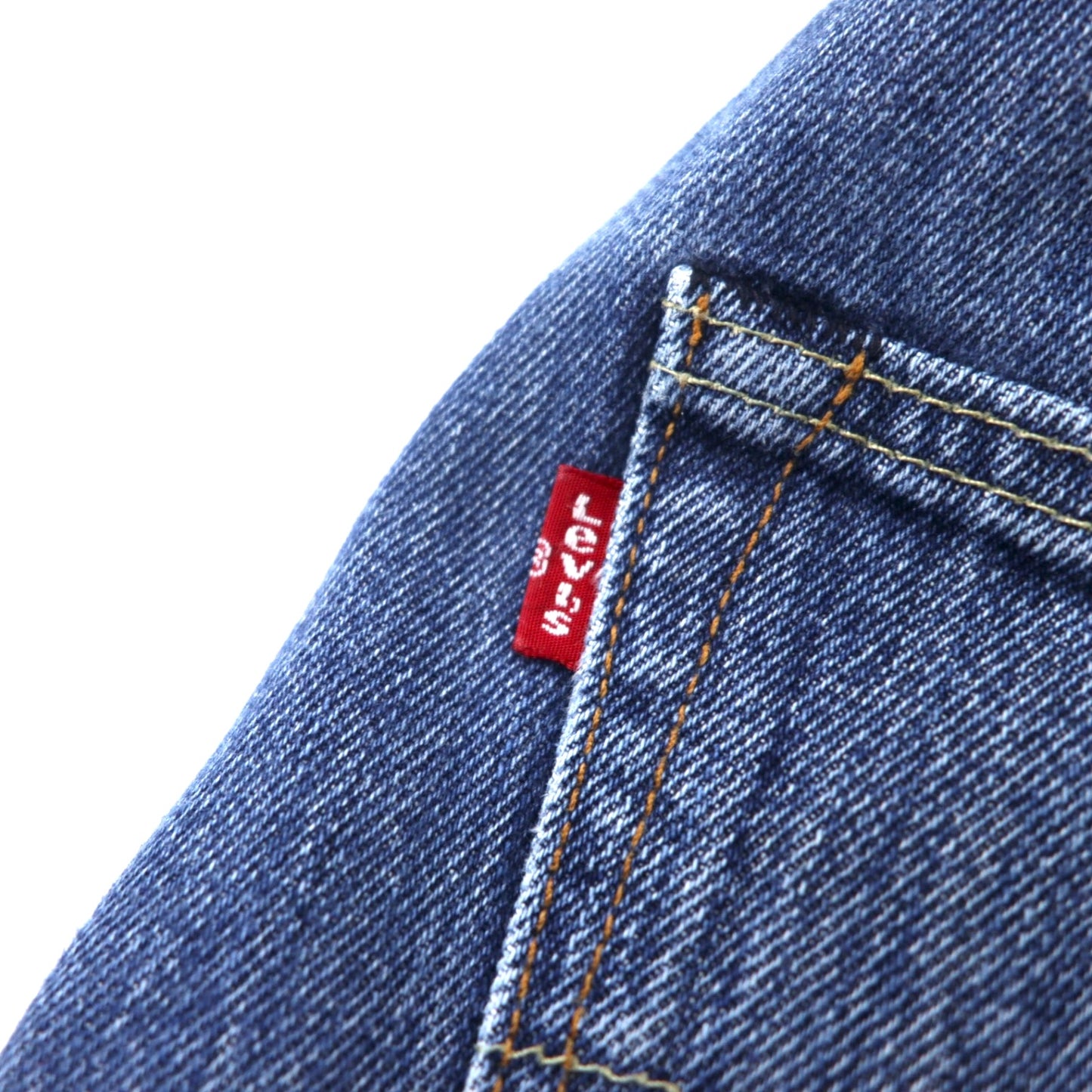 Levi's 501 デニムパンツ 32 ブルー コットン ボタンフライ レザーパッチ 501-0114