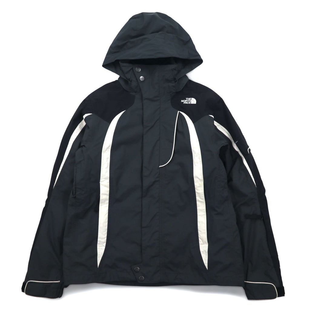 THE NORTH FACE 3WAY Mountain Parka S Gray HYVENT Waterproof Padded Removable Insulation Liner AR4J