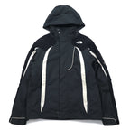 THE NORTH FACE 3WAY Mountain Parka S Gray HYVENT Waterproof Padded Removable Insulation Liner AR4J
