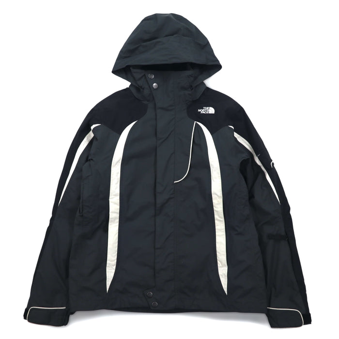 THE NORTH FACE 3WAY Mountain Parka S Gray HYVENT Waterproof Padded Removable Insulation Liner AR4J