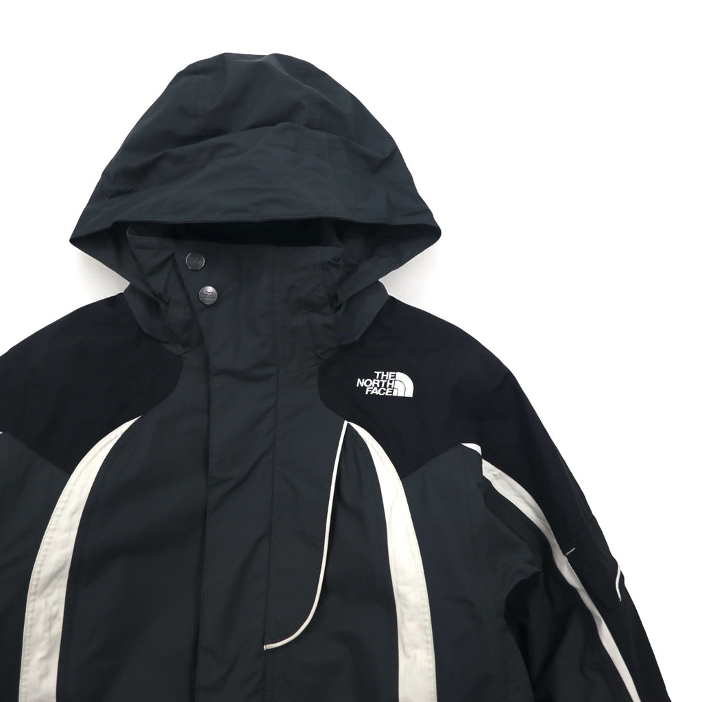 THE NORTH FACE 3WAY Mountain Parka S Gray HYVENT Waterproof Padded Removable Insulation Liner AR4J