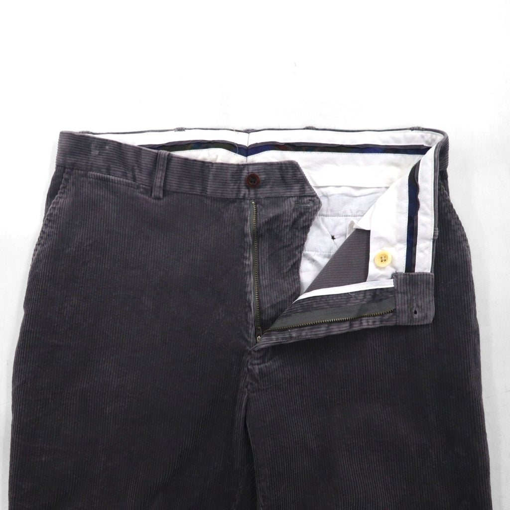 POLO GOLF RALPH LAUREN 90s Corduroy Chino Work Pants, Size L, Gray