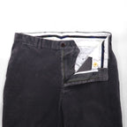 POLO GOLF RALPH LAUREN 90s Corduroy Chino Work Pants, Size L, Gray
