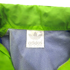 Adidas 90s Silver Tag Nylon Jacket Jersey M Black Mesh Liner Retractable Hood