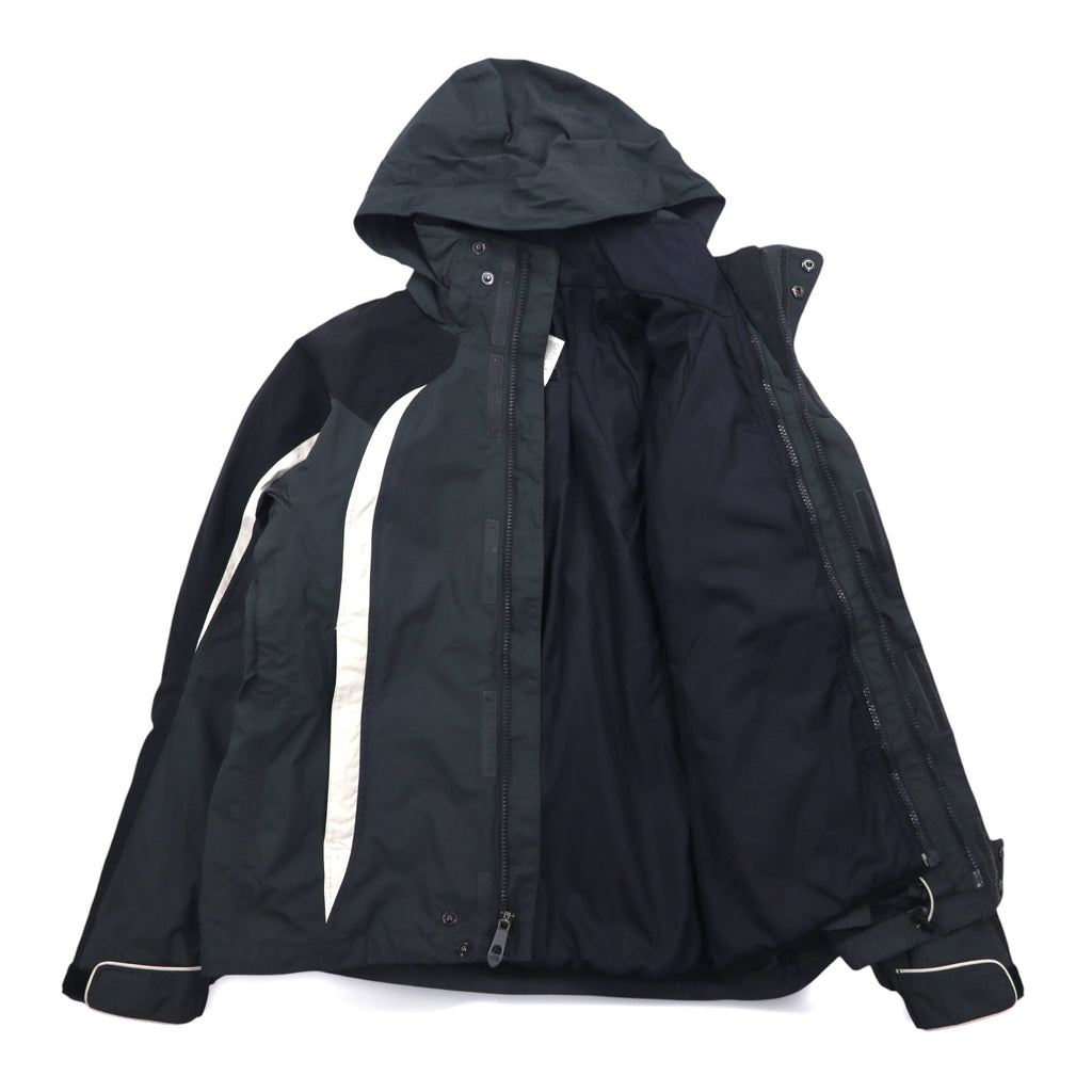 THE NORTH FACE 3WAY Mountain Parka S Gray HYVENT Waterproof Padded Removable Insulation Liner AR4J