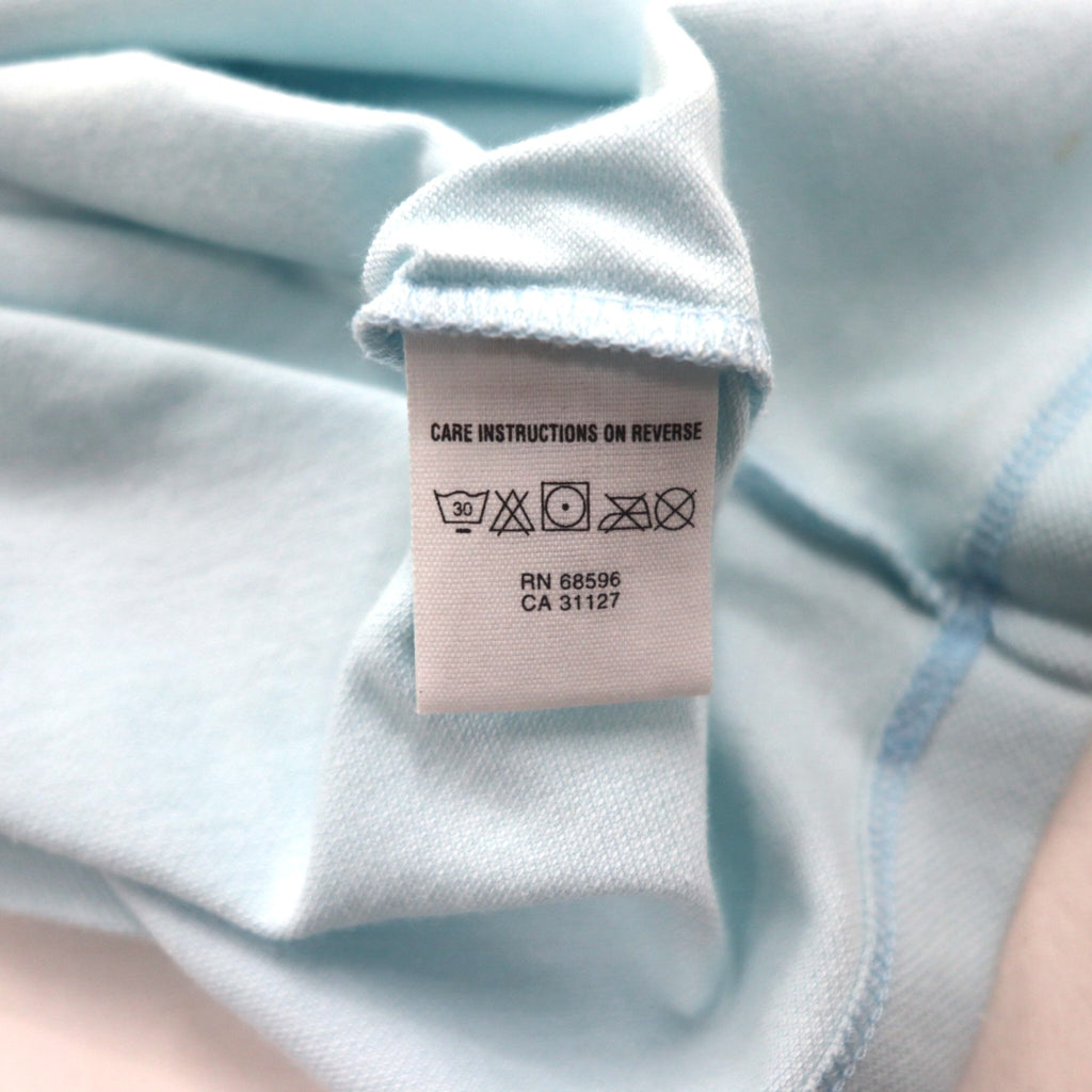 DKNY Zip-Up Polo Shirt, Size M, Blue, Cotton, Unused