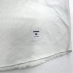 Supreme ヘンリーネック バイカラー Tシャツ M ブラック ホワイト Back Logo CITY AND COUNTRY 12SS