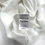 Supreme ヘンリーネック バイカラー Tシャツ M ブラック ホワイト Back Logo CITY AND COUNTRY 12SS
