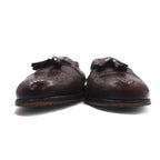 Spanish medallion tassel loafers Mezlan 27.5cm brown leather semi-brogue HAVANA
