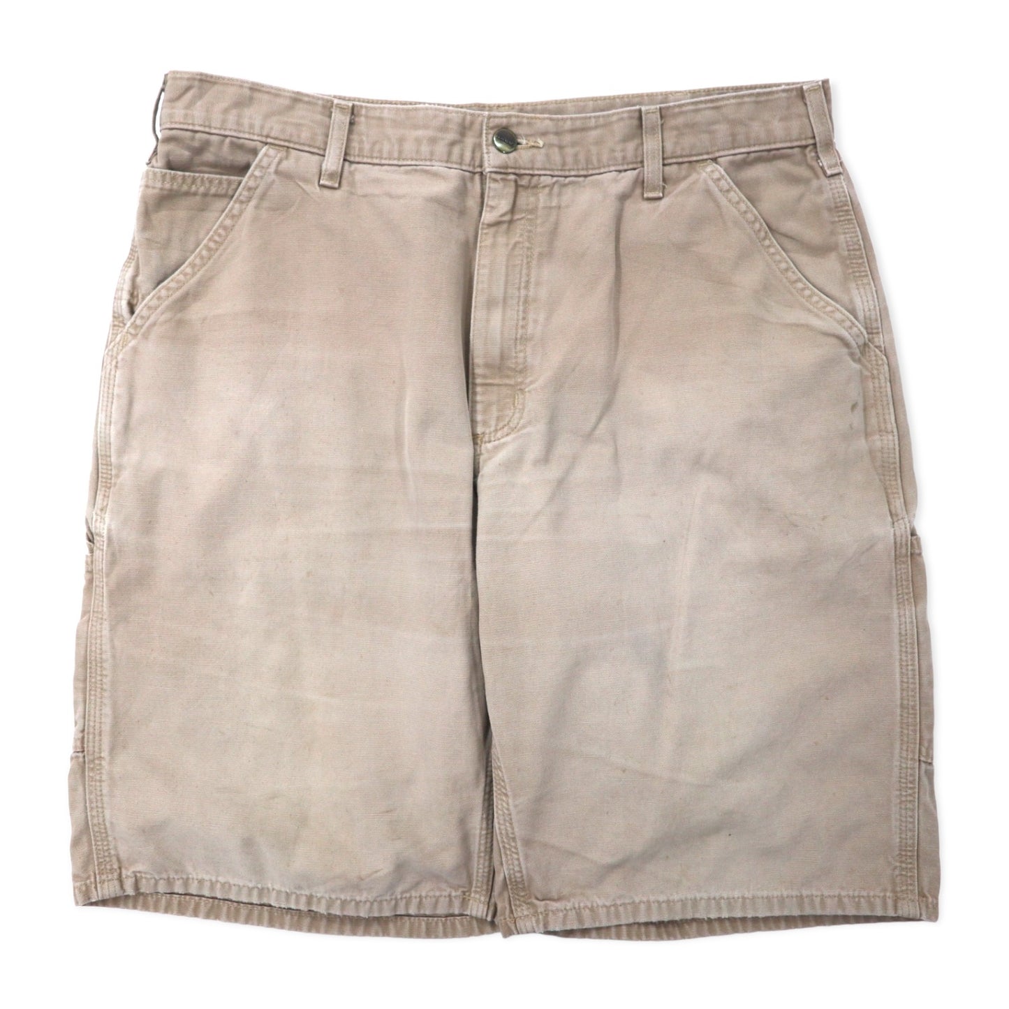 carhartt ワークショーツ ペインター ハーフパンツ 36 ベージュ コットン CANVAS WORK SHORT B278