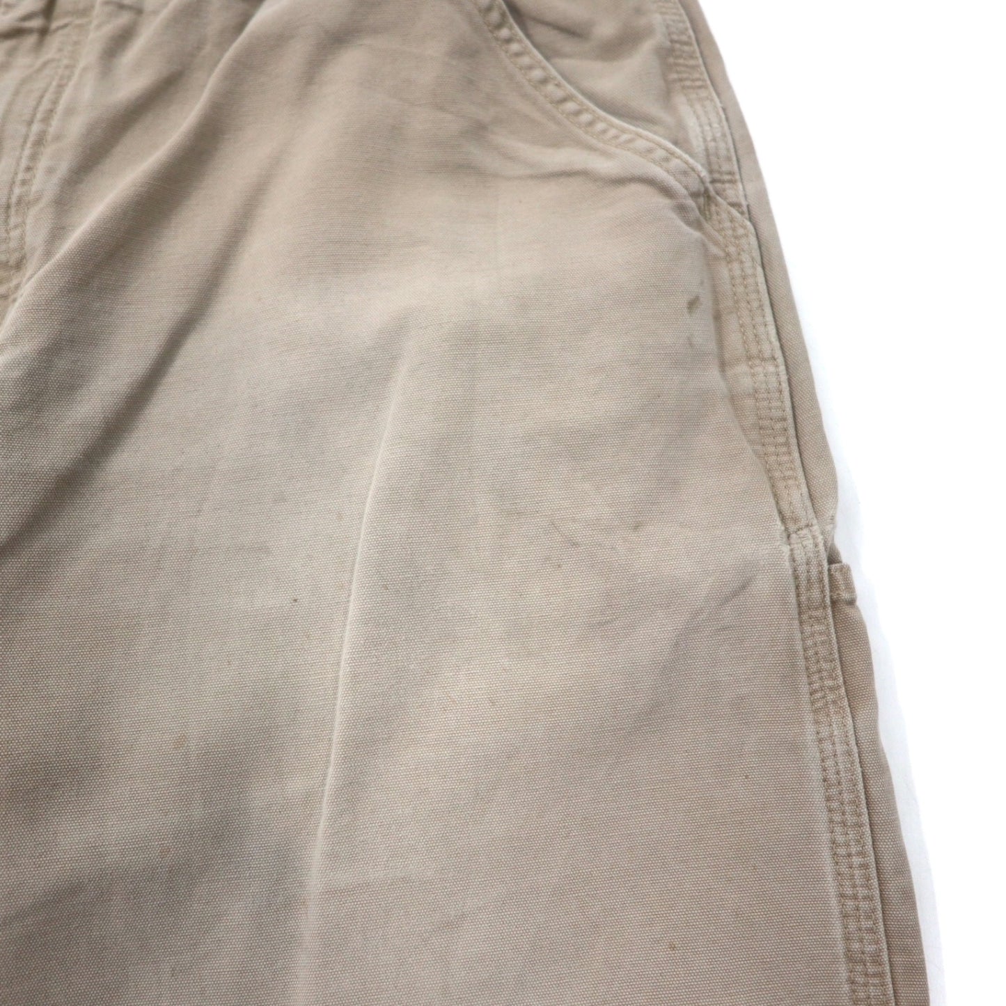 carhartt ワークショーツ ペインター ハーフパンツ 36 ベージュ コットン CANVAS WORK SHORT B278