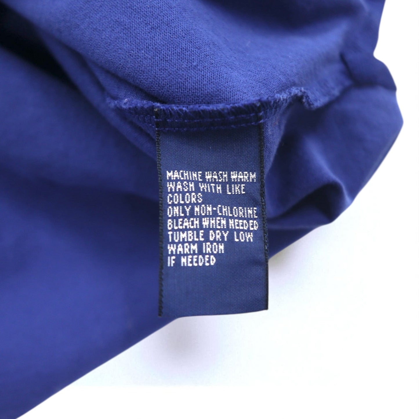 POLO GOLF RALPH LAUREN 90s Pima Cotton Polo Shirt, Size M, Navy, Small Pony Embroidery, Made in Peru