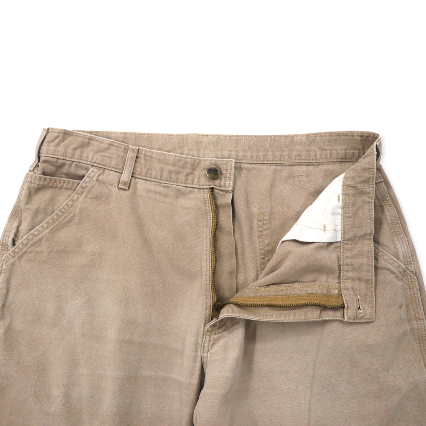 carhartt ワークショーツ ペインター ハーフパンツ 36 ベージュ コットン CANVAS WORK SHORT B278