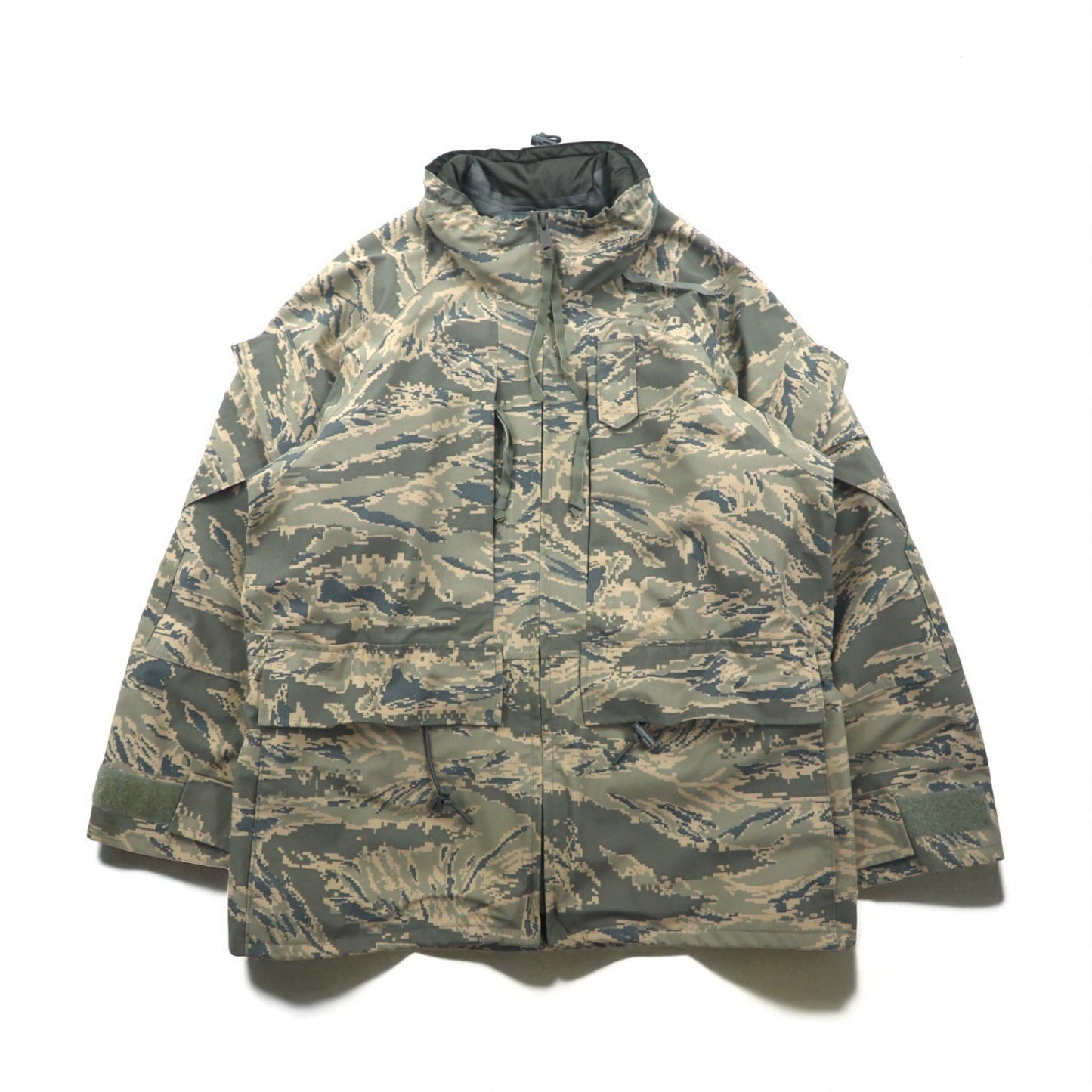 US AIR FORCE APECS ABU GORE-TEX Parka, XL, Khaki, Digital Tiger Camo, Waterproof Military Jacket, 8415-01-547-3508, PROPPER INTERNATIONAL