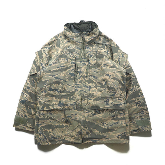 US AIR FORCE 米軍 APECS ABU ゴアテックス GORE-TEX パーカ XL カーキ デジタルタイガーカモ 防水 ミリタリージャケット 8415-01-547-3508 PROPPER INTERNATIONAL