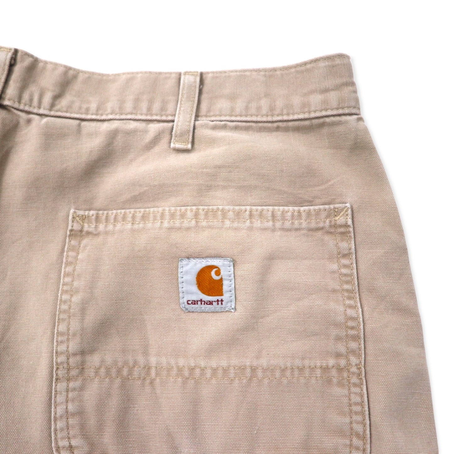 carhartt ワークショーツ ペインター ハーフパンツ 36 ベージュ コットン CANVAS WORK SHORT B278