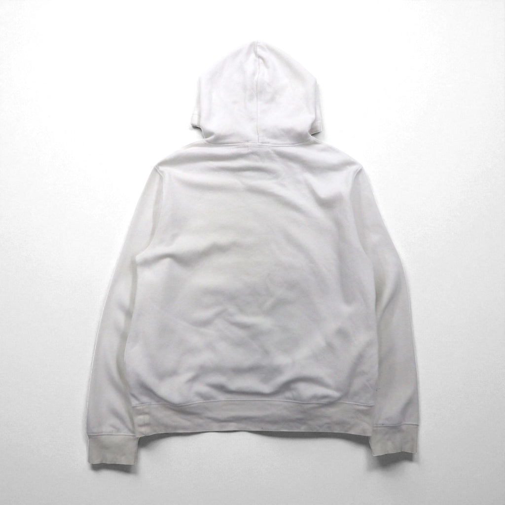 Polo Ralph Lauren Polo Bear Print Pullover Hoodie, Size L, White, Side Pockets